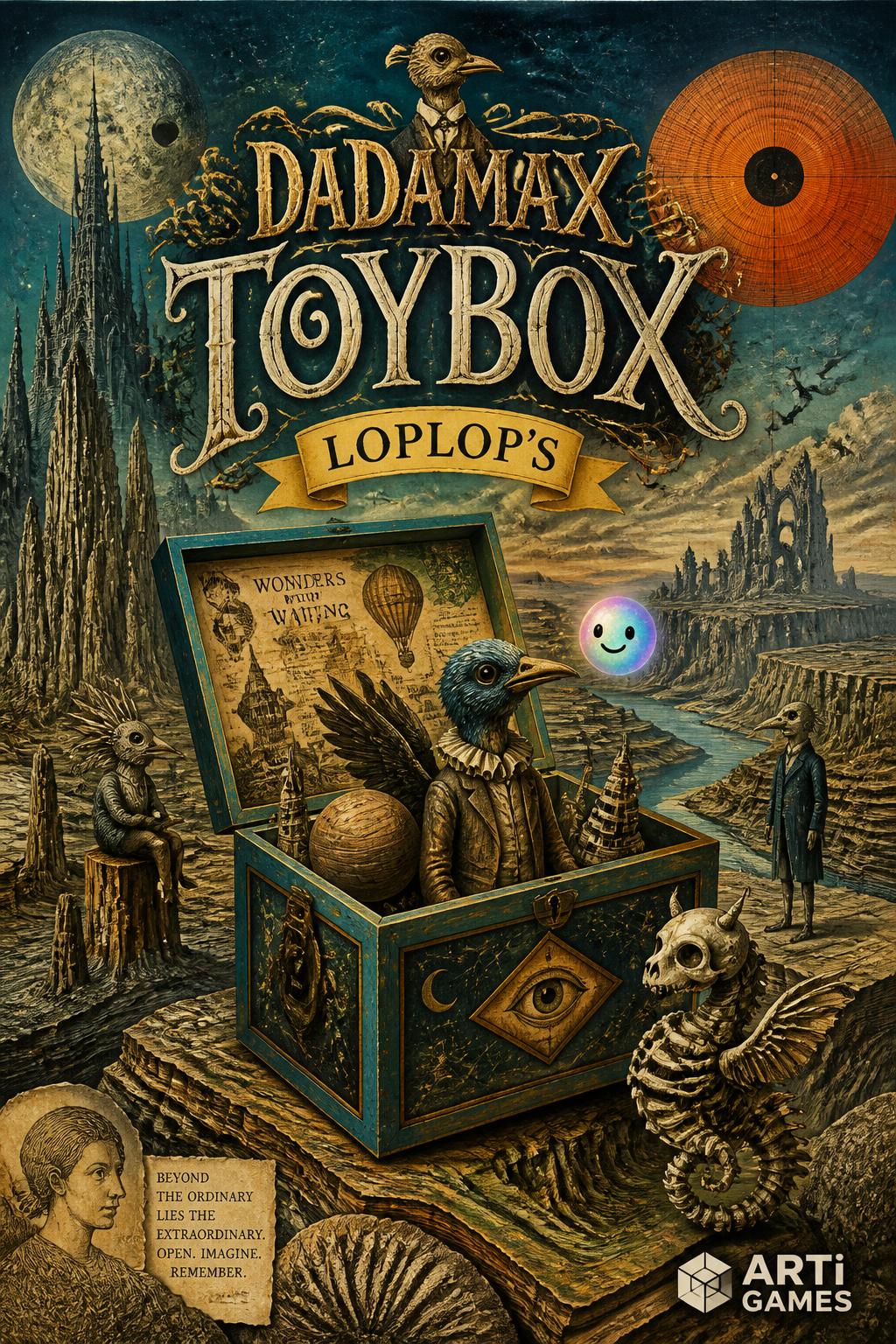 *
        *   Dadamax Toybox
        *   Loplop’s
