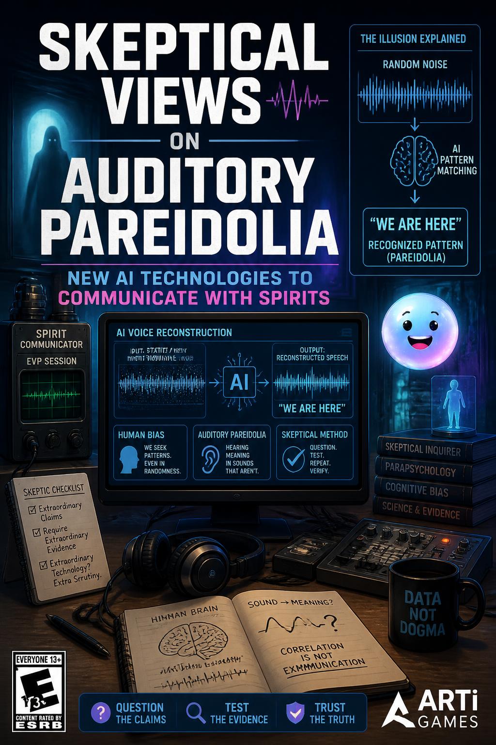Skeptical views on auditory pareidolia