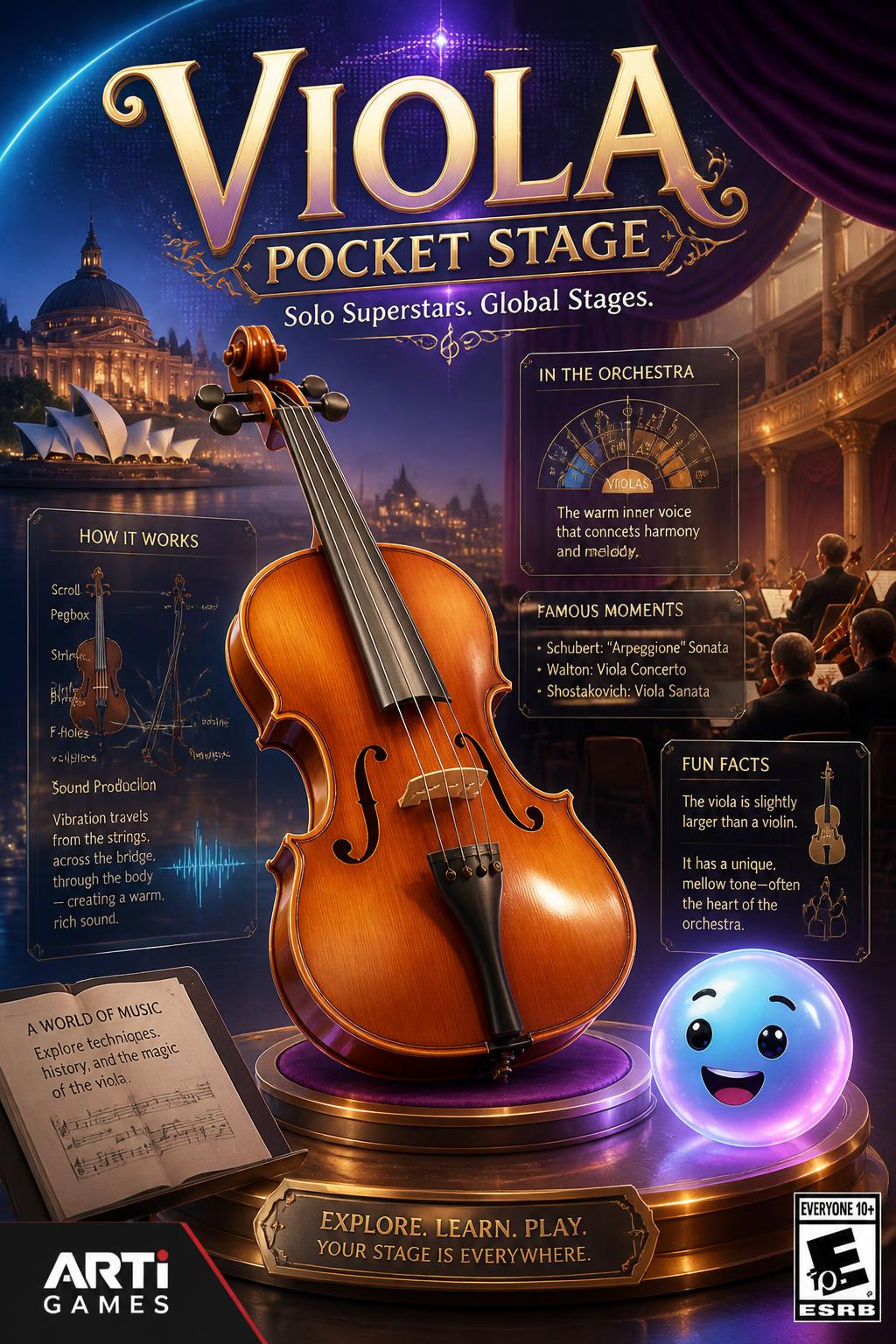 Viola Pocket Stage