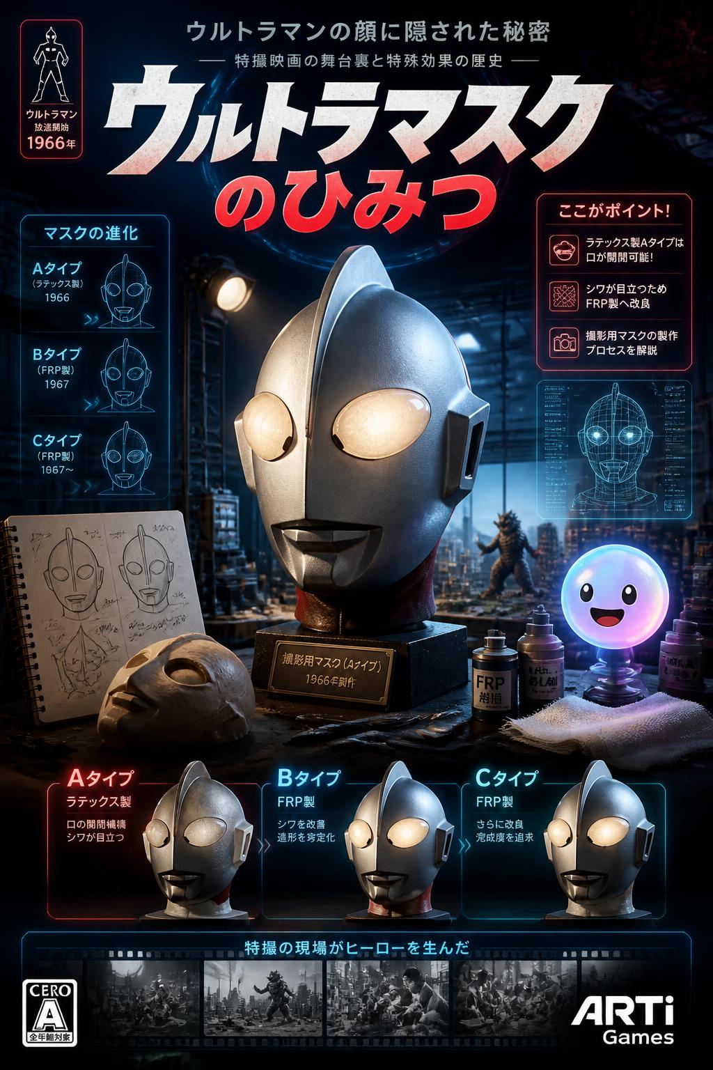 ウルトラマスクのひみつ