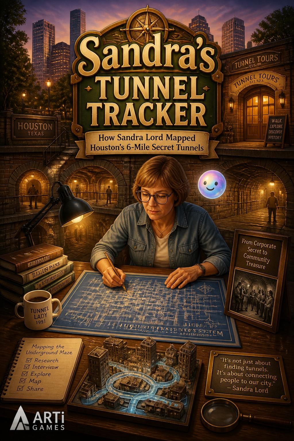 Toy vibe):* Sandra's Tunnel Tracker (3 words)
* *Idea