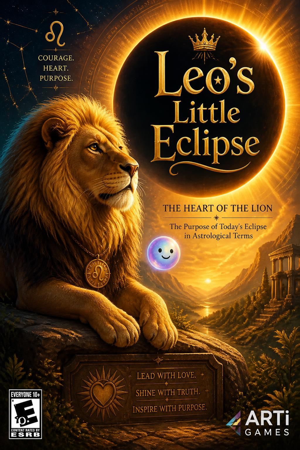 Leo's Little Eclipse