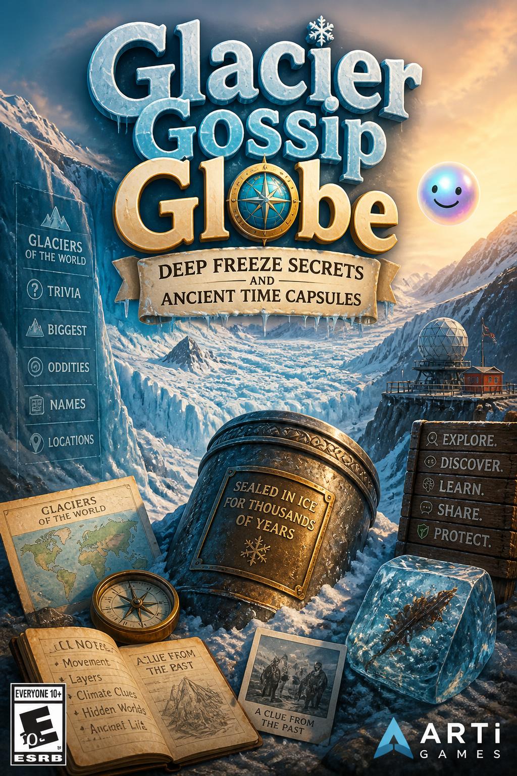 Glacier Gossip Globe