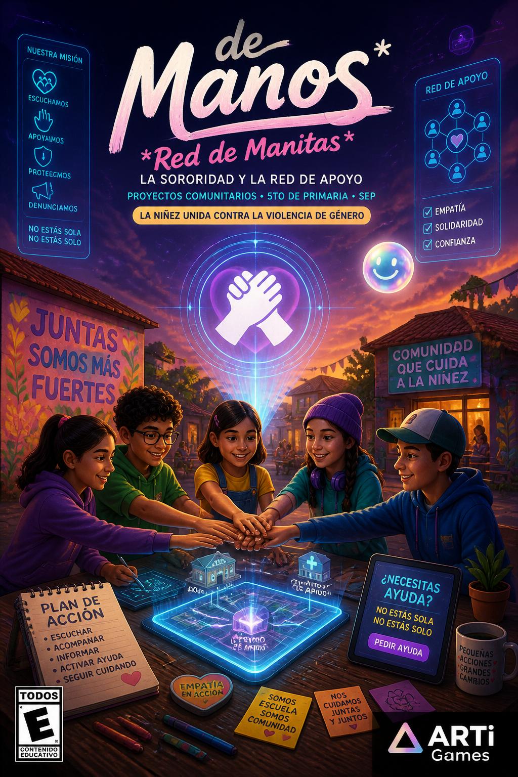 de Manos* (Incomplete)
* *Red de Manitas* (