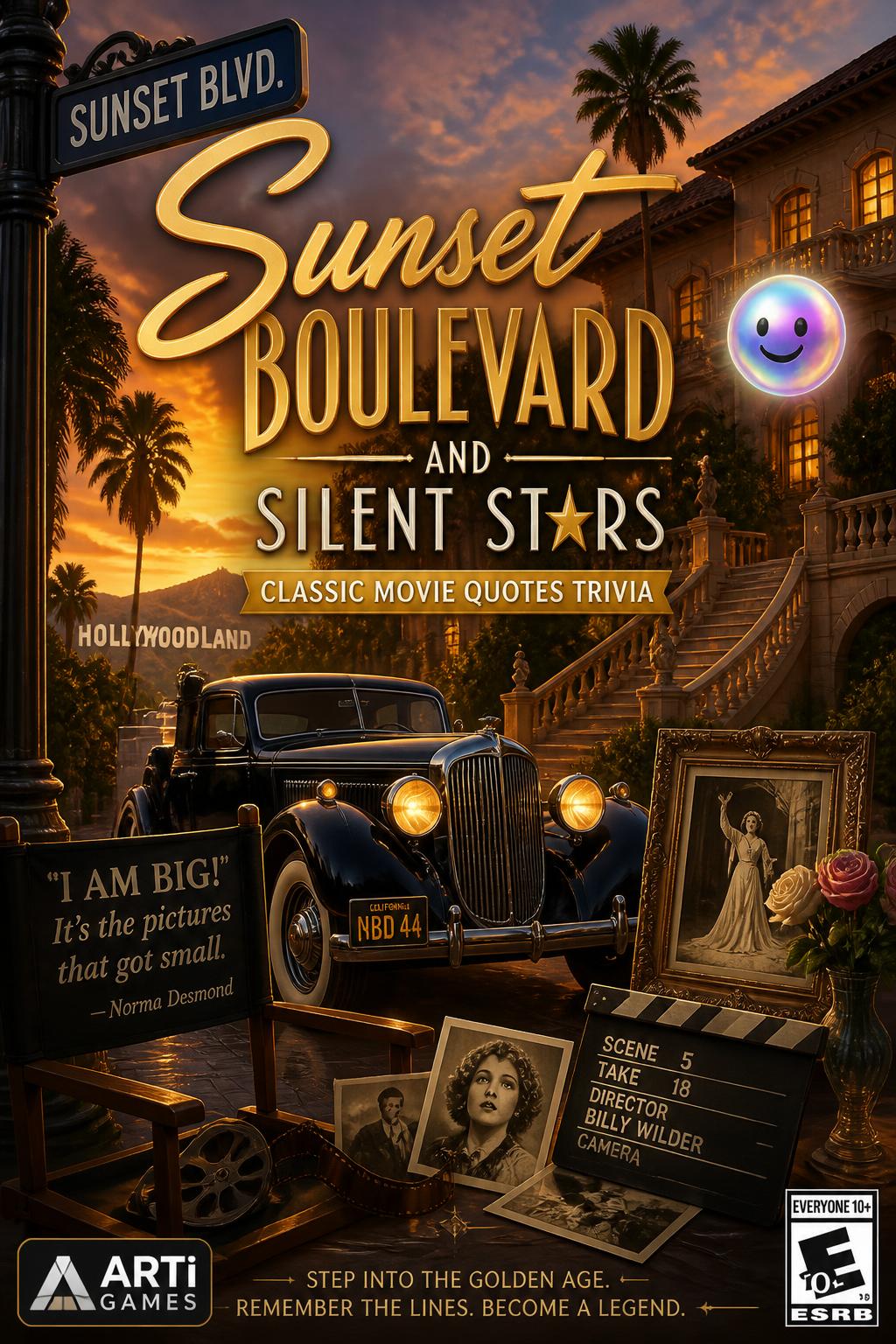 Sunset Boulevard and silent stars