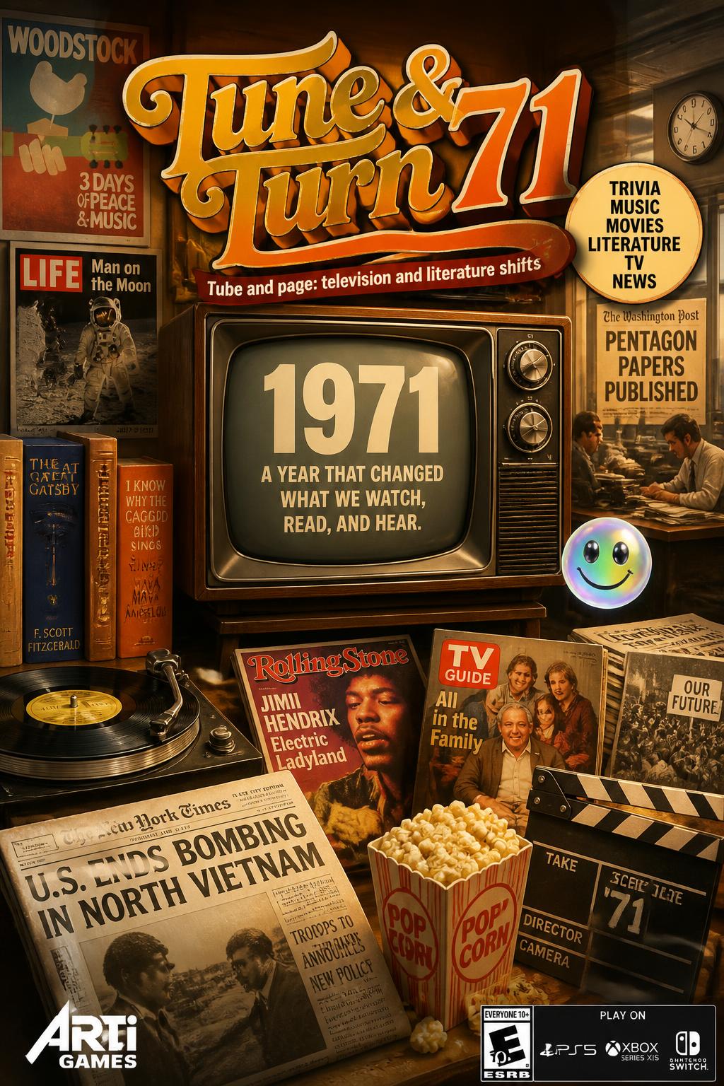 simple)
    *   *Idea 9:* Tune & Turn '71 (Rh