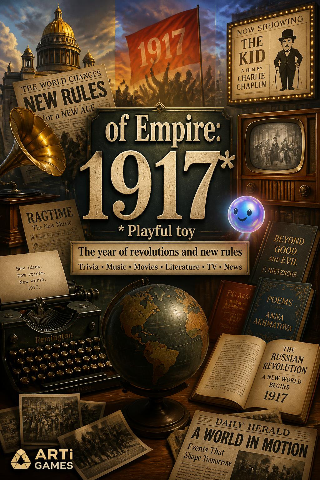 of Empire: 1917*.
    *   Playful toy