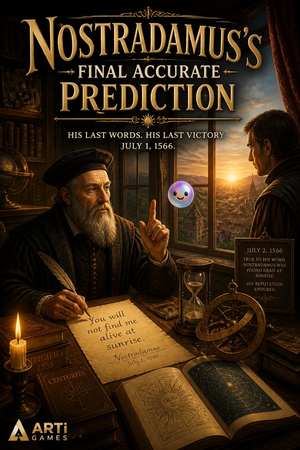 Nostradamus's final accurate prediction