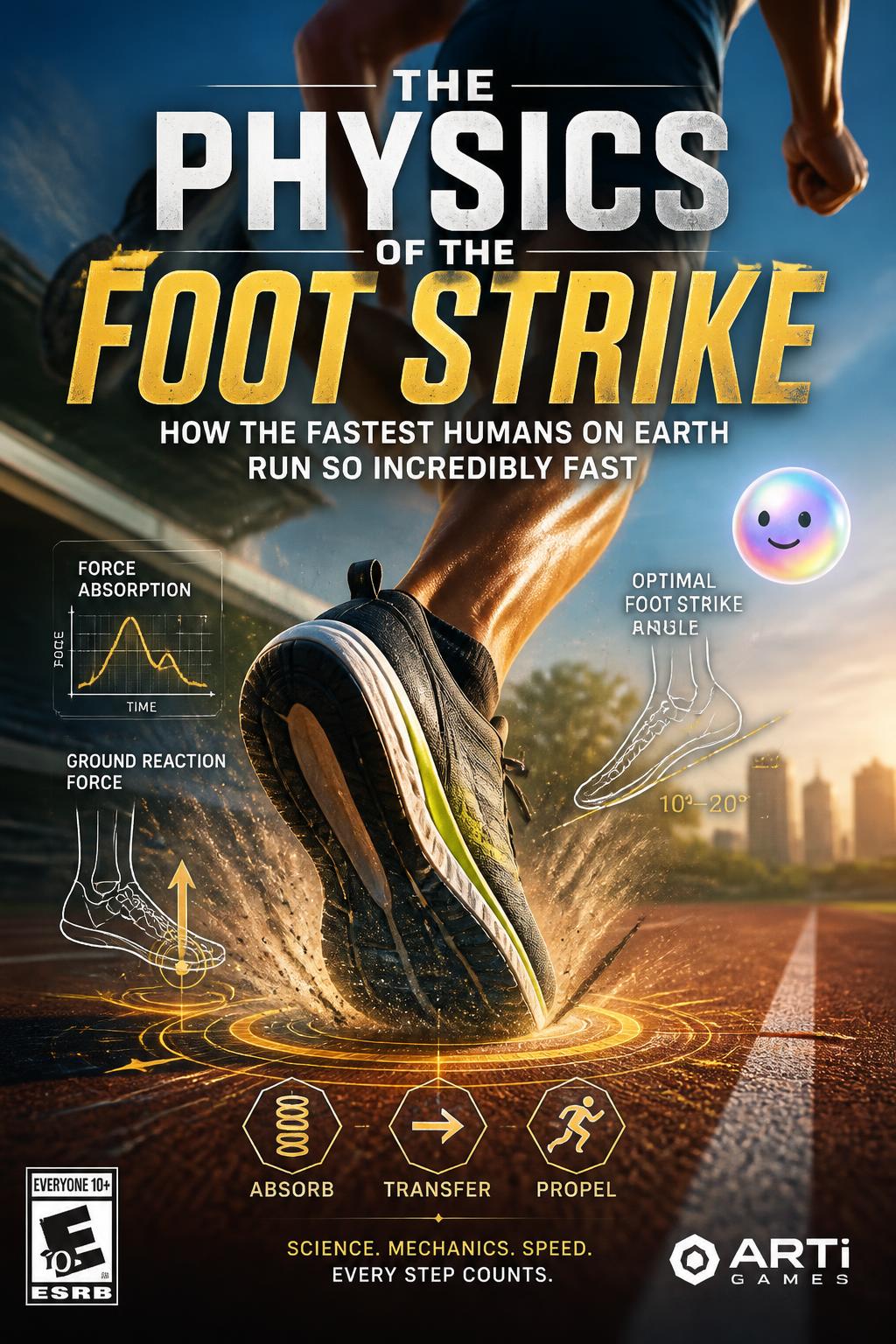 The physics of the foot strike