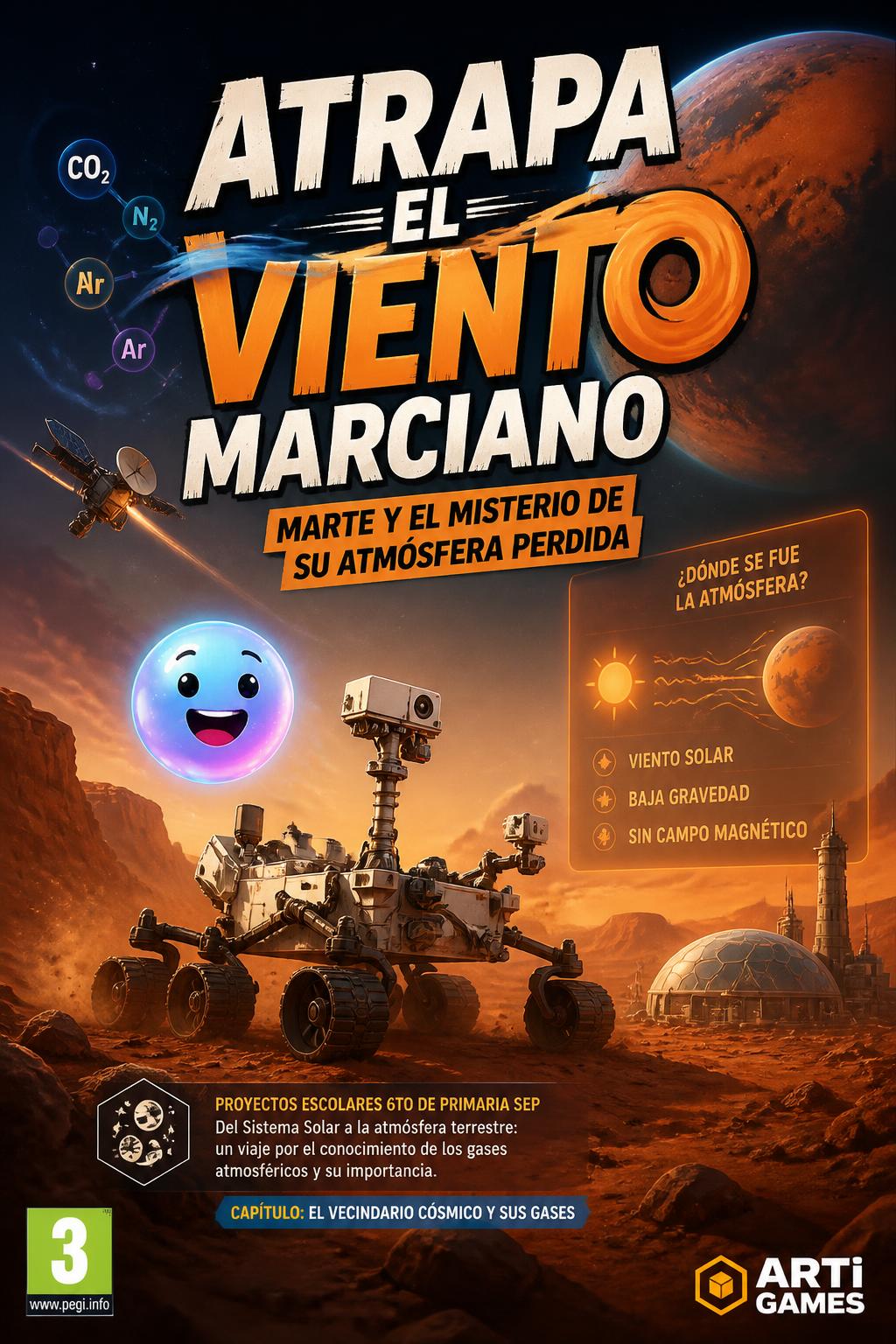 Atrapa el Viento Marciano