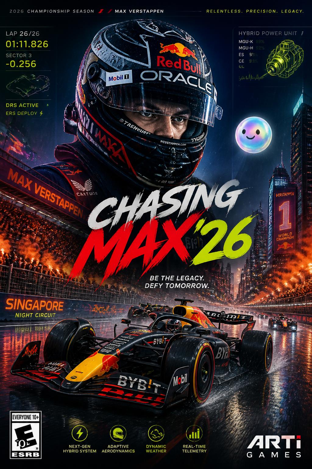 6/Verstappen era feel.
    *   *Chasing Max '26