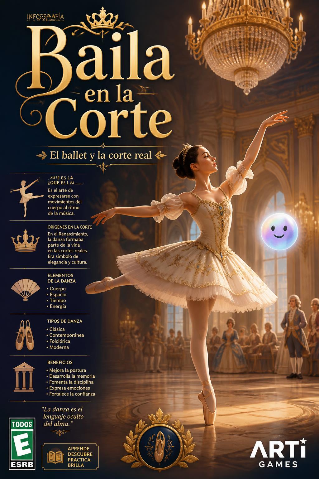 4 words/3 words) - Baila en la Corte (Dance in