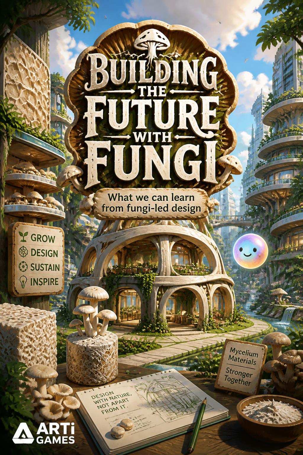 Building the future with fungi