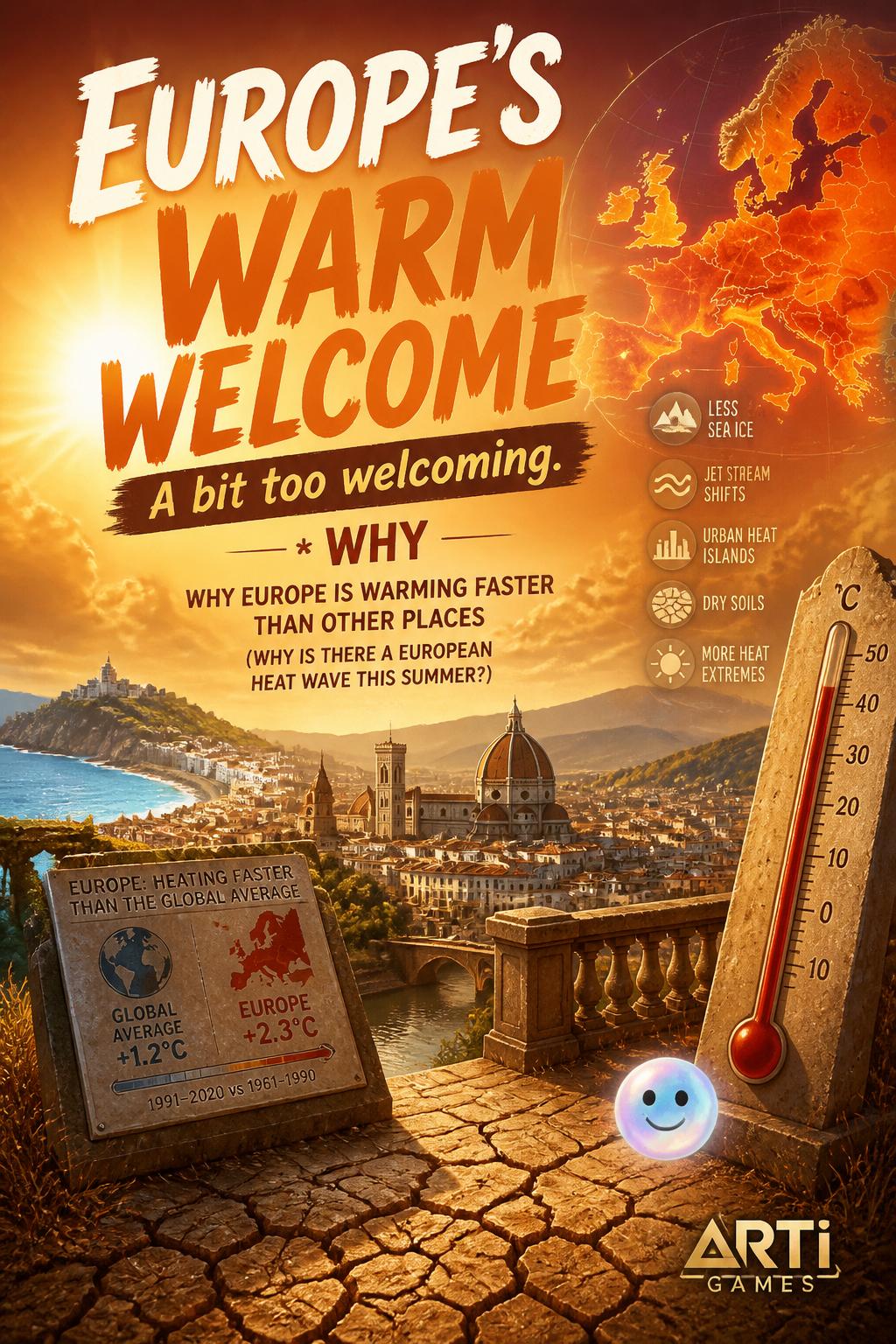 Europe’s Warm Welcome - A bit too welcoming.
    *   Why