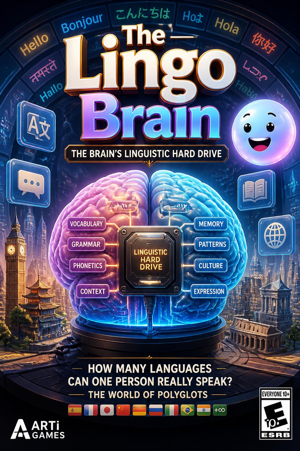 4 words check):* The Lingo Brain (3 words), 