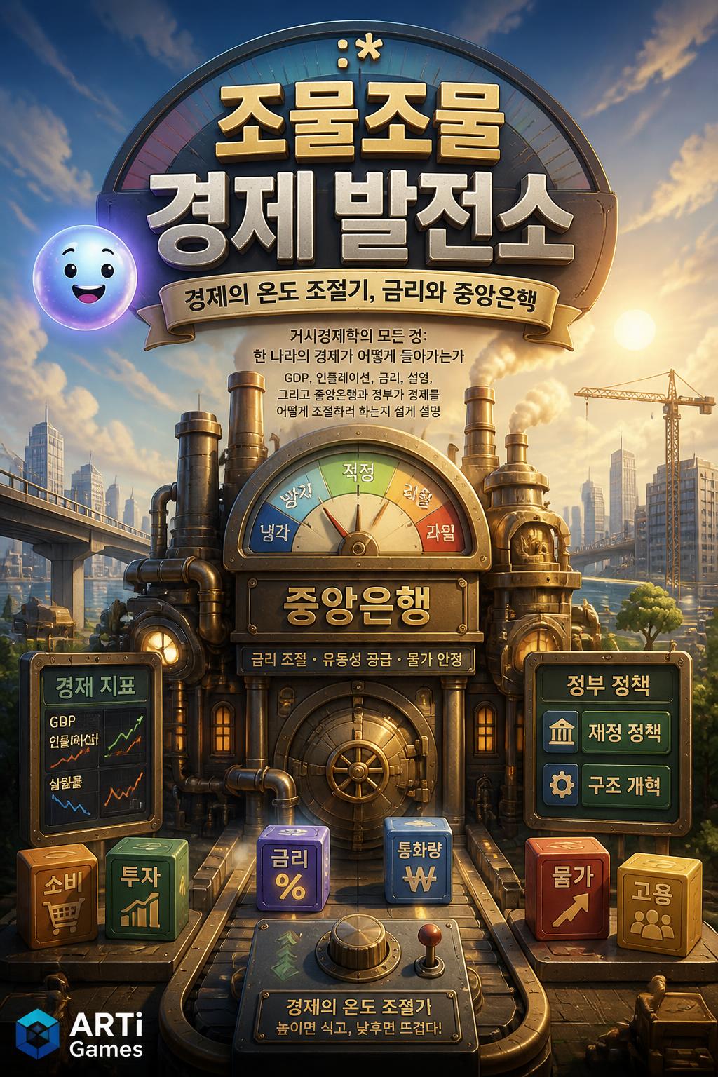 :* 조물조물 경제 발전소 (Kneading/shaping economic power plant)