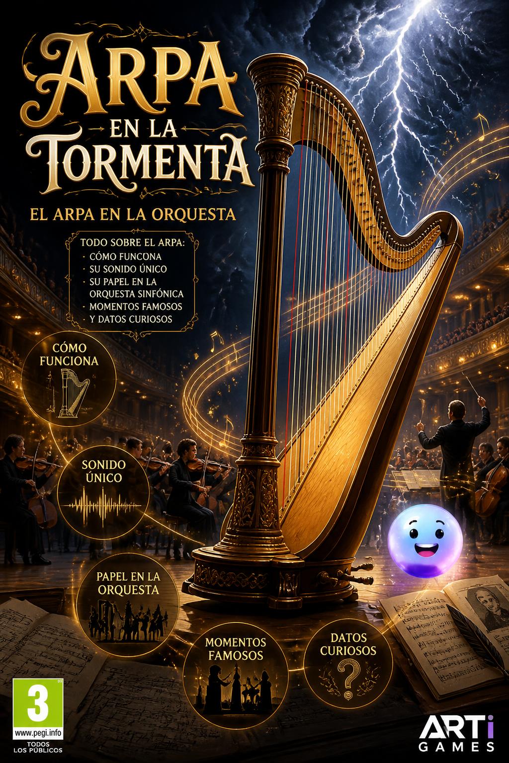 Arpa en la Tormenta