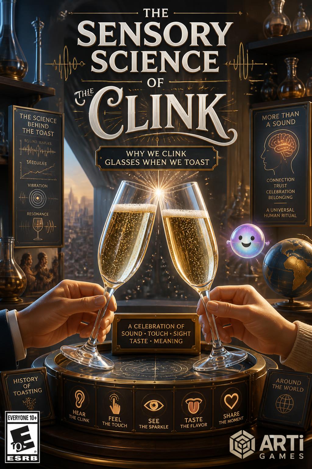 The sensory science of the clink