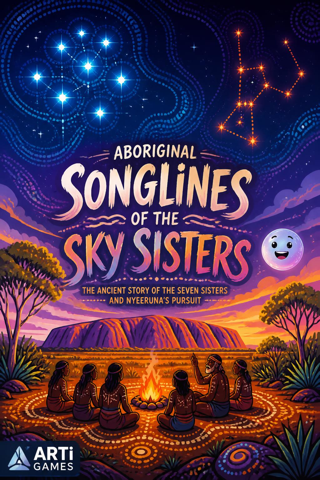 Aboriginal songlines of the sky sisters