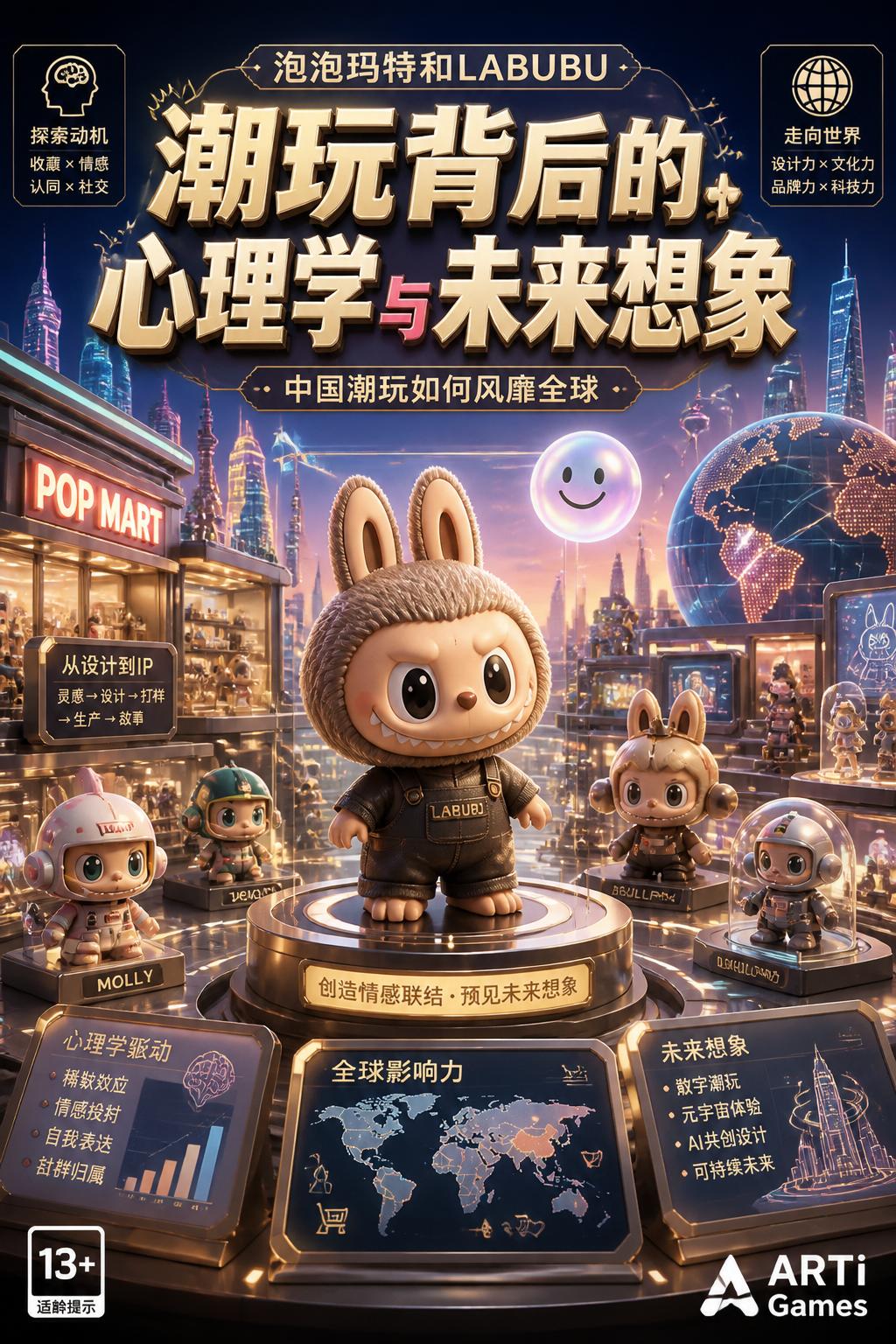 潮玩背后的心理学与未来想象