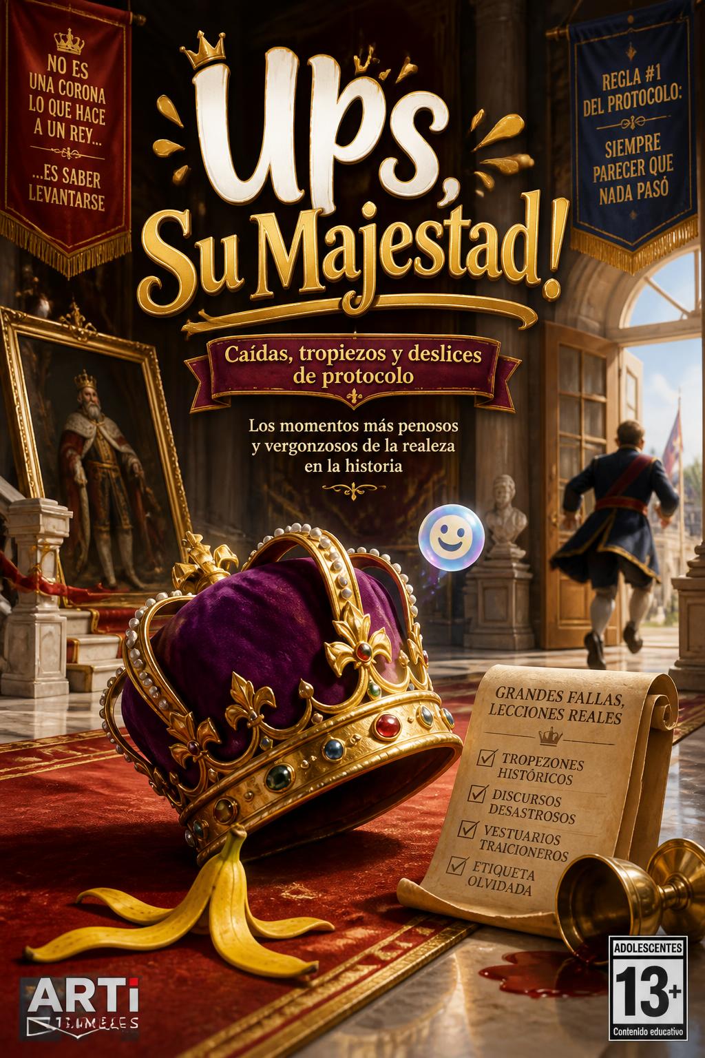 ¡Ups, Su Majestad!