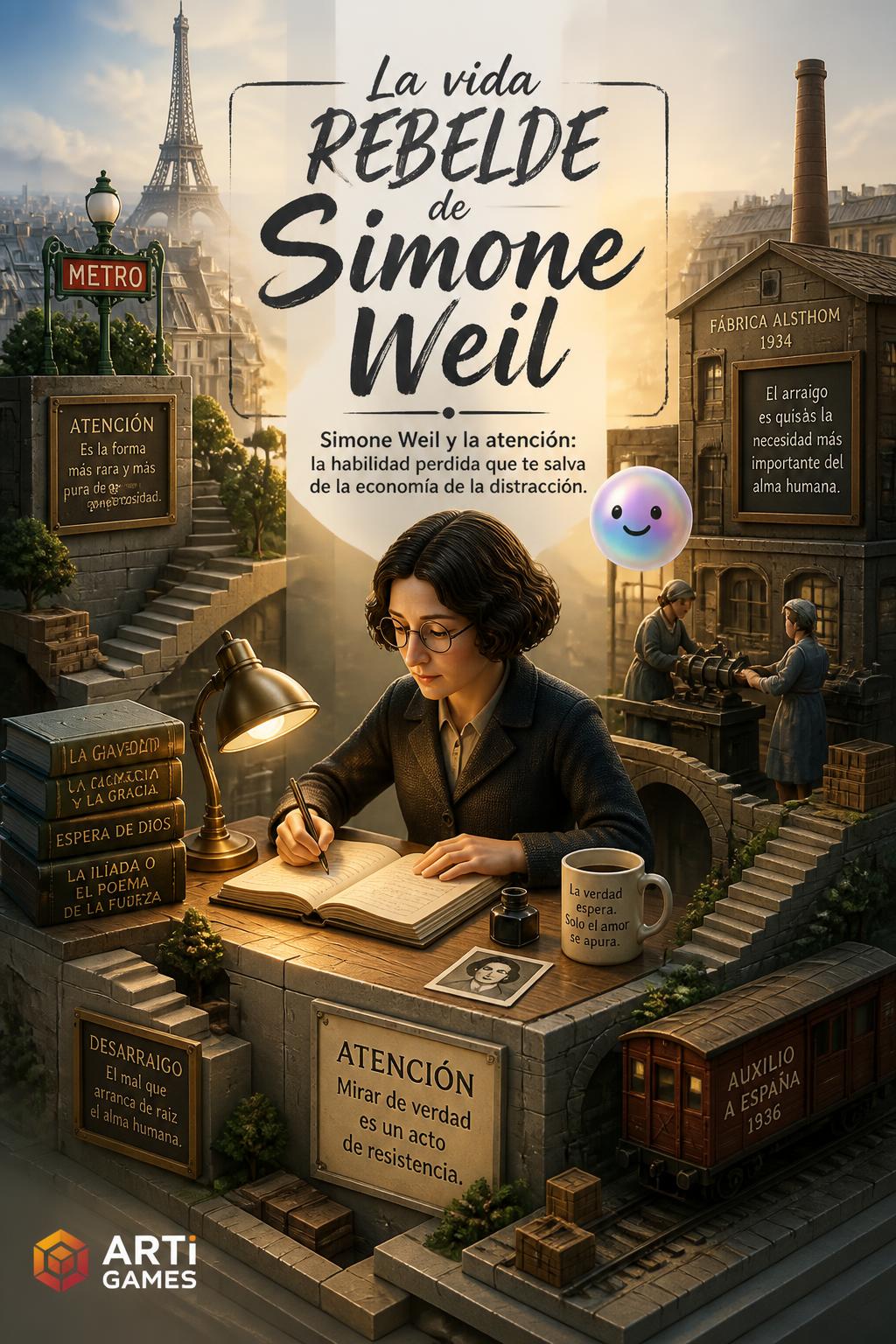 La vida rebelde de Simone Weil