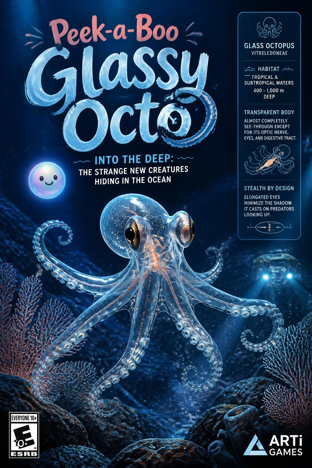 Peek-a-Boo Glassy Octo