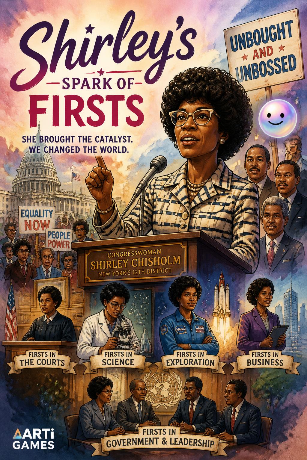 Shirley's Spark of Firsts