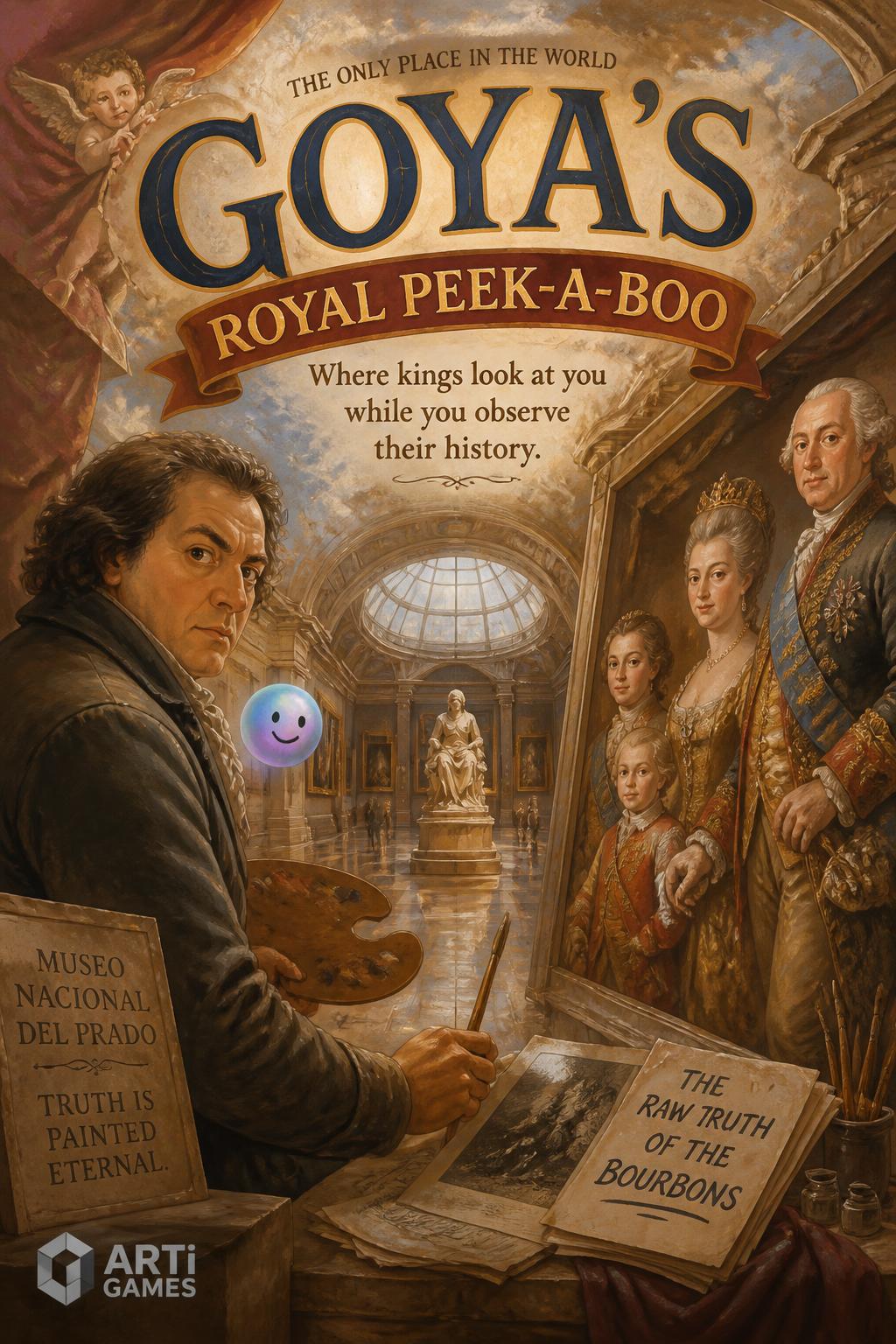 Goya's Royal Peek-a-Boo