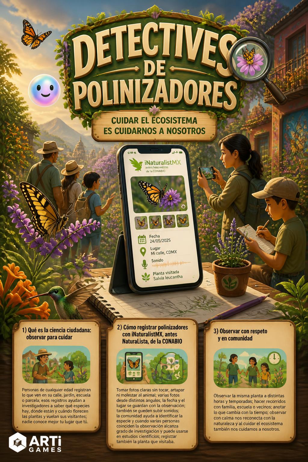 Detectives de Polinizadores