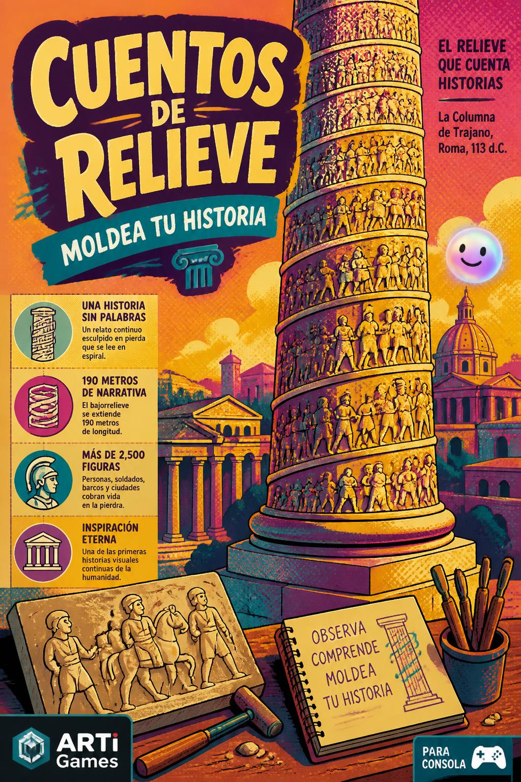 *Cuentos de relieve* (Simple)
    *   *Moldea tu historia