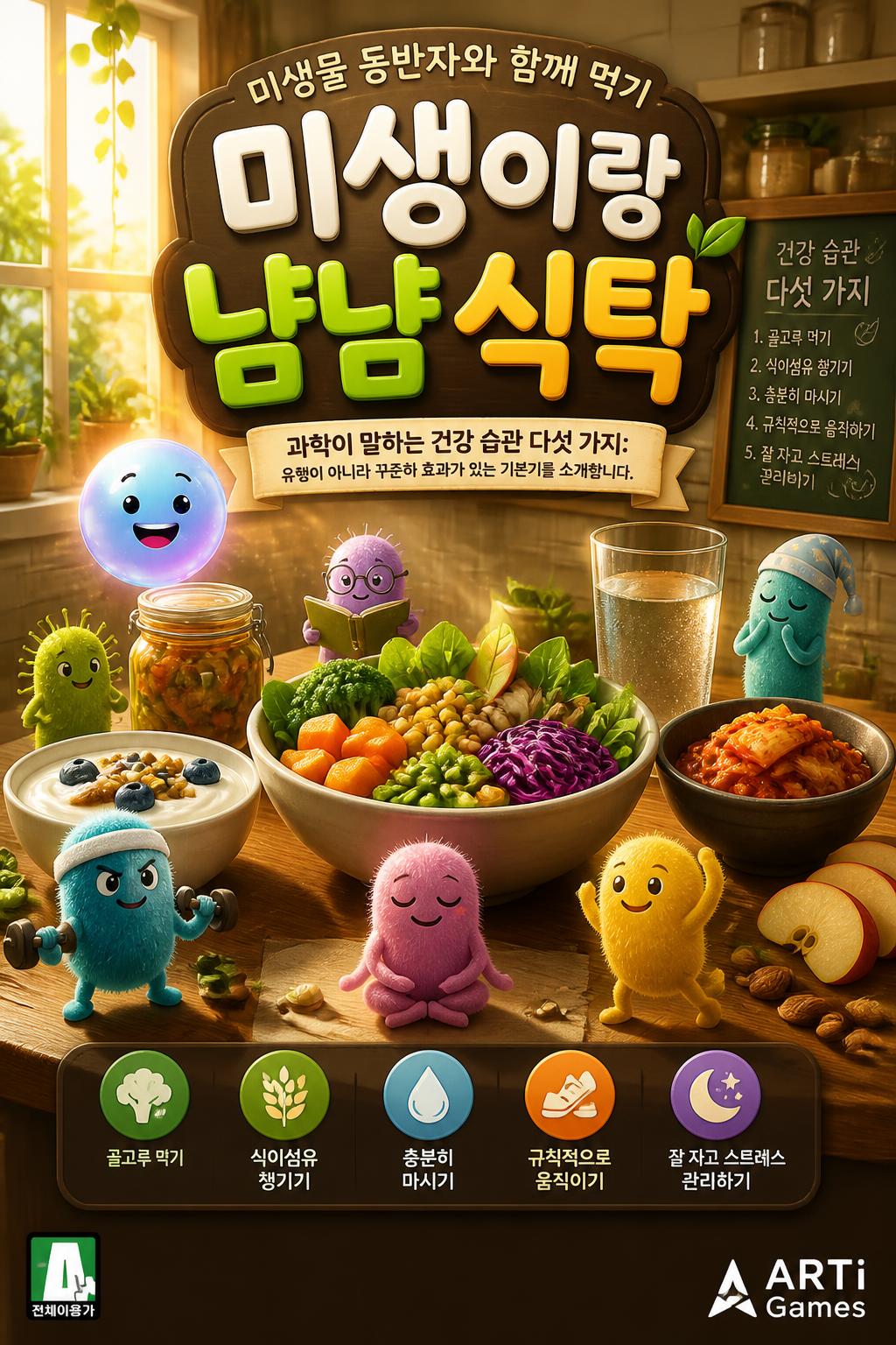 미생이랑 냠냠 식탁