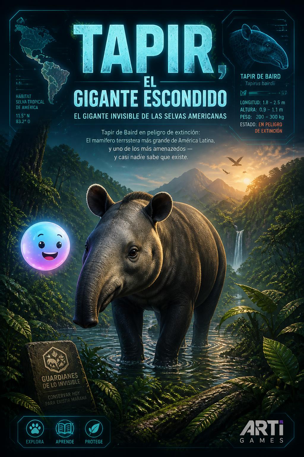Tapir, el Gigante Escondido