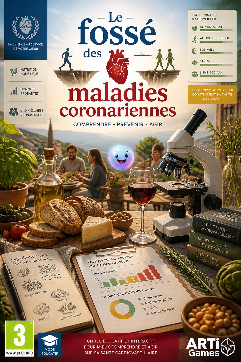 Le fossé des maladies coronariennes