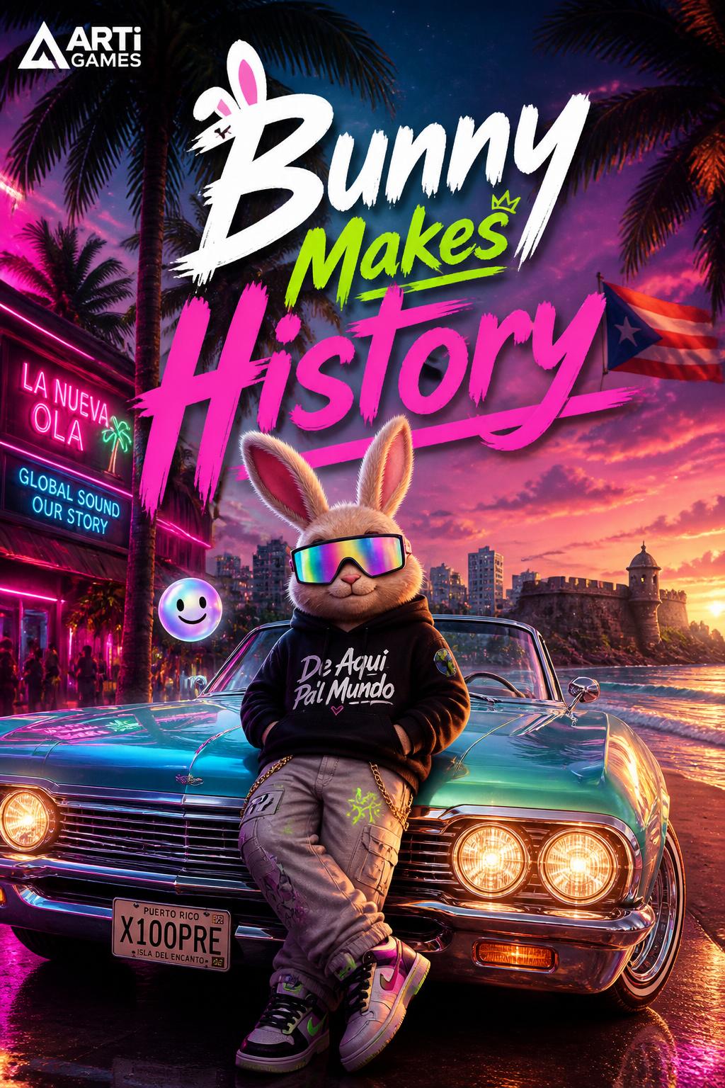 too console-gamey?)
    *   Bunny Makes History (3 words