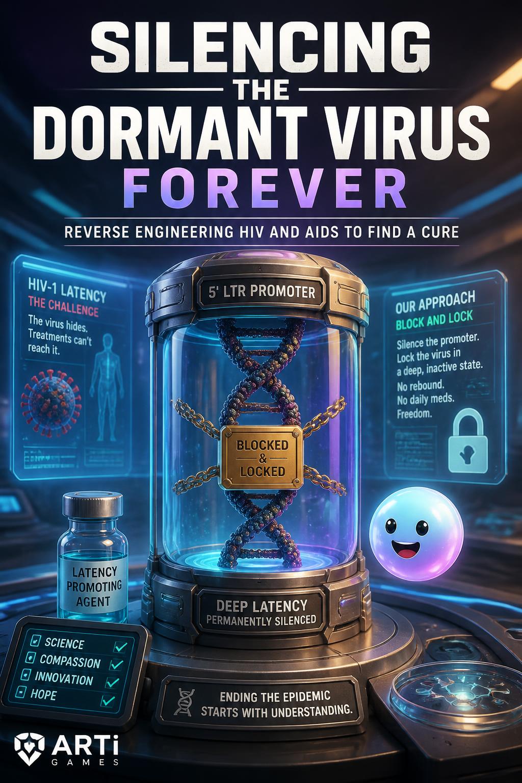 Silencing the dormant virus forever
