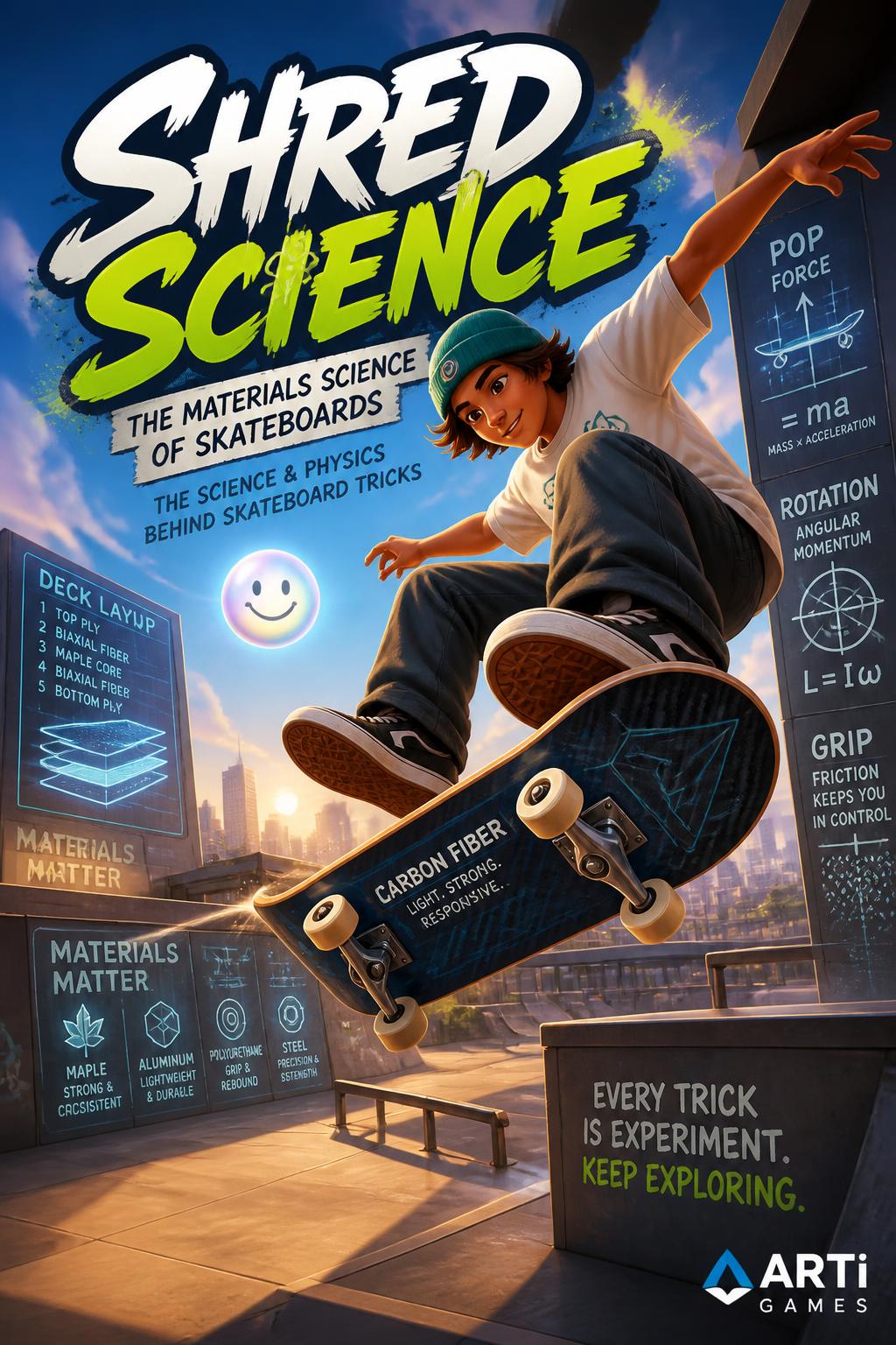 Shred Science - 2 words, catchy, playful, inviting.