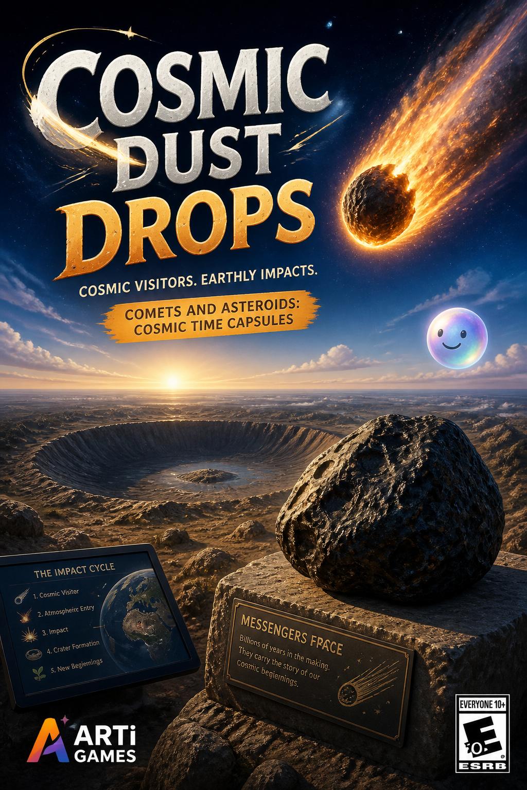 Cosmic Dust Drops