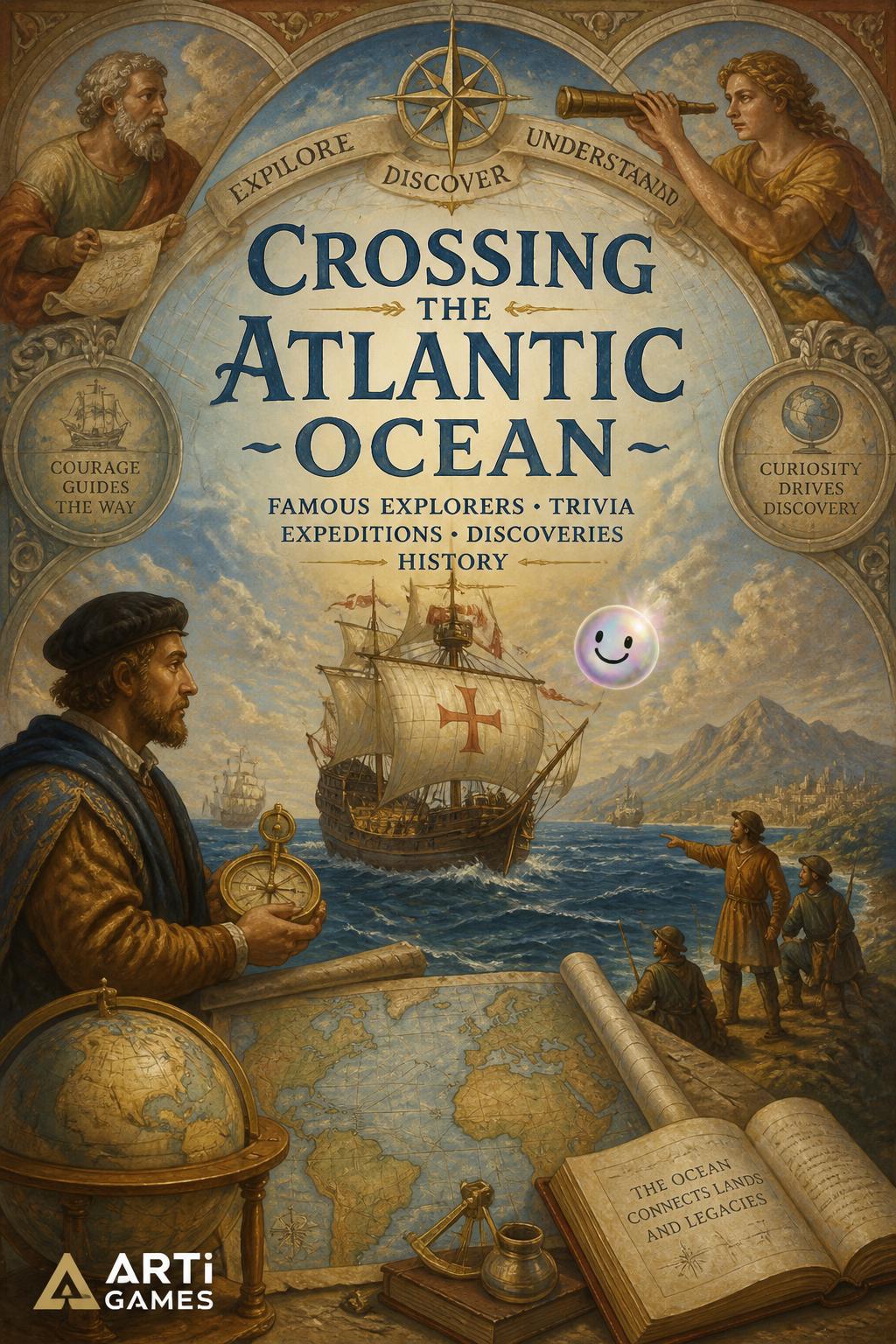 Crossing the Atlantic ocean