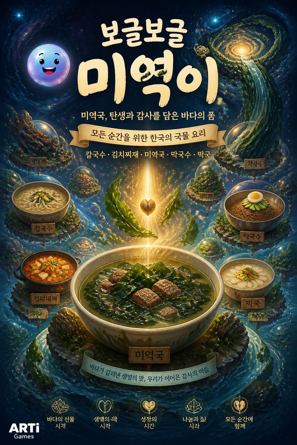 보글보글 미역이