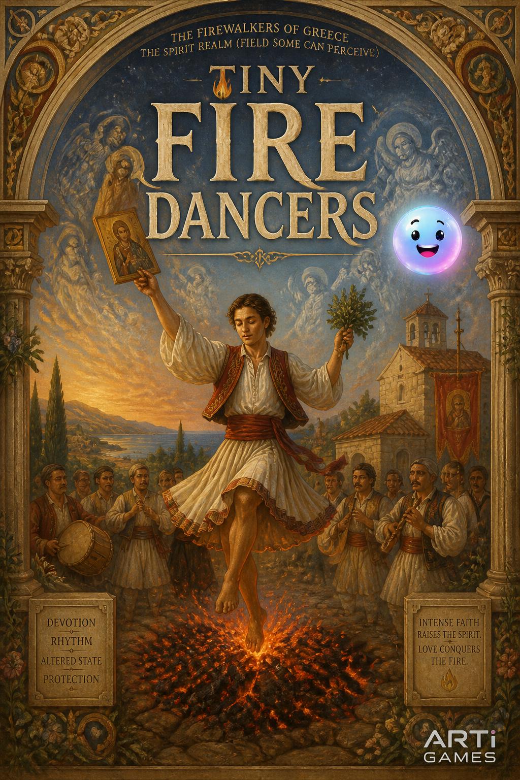 Tiny Fire Dancers