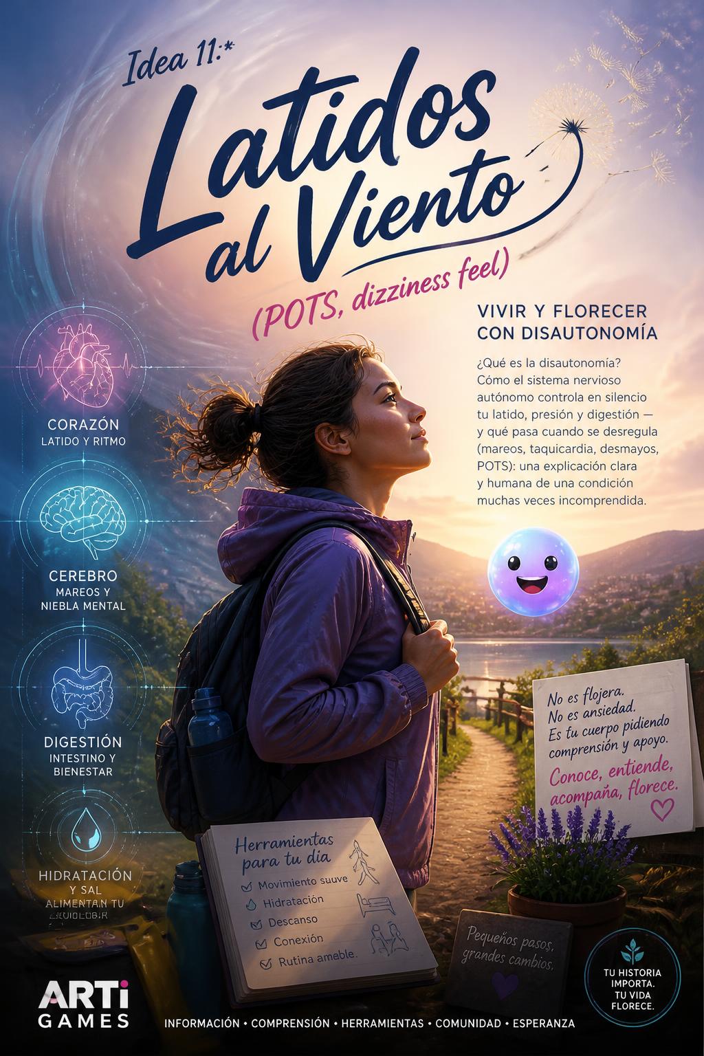 Idea 11:* Latidos al Viento (POTS, dizziness feel)