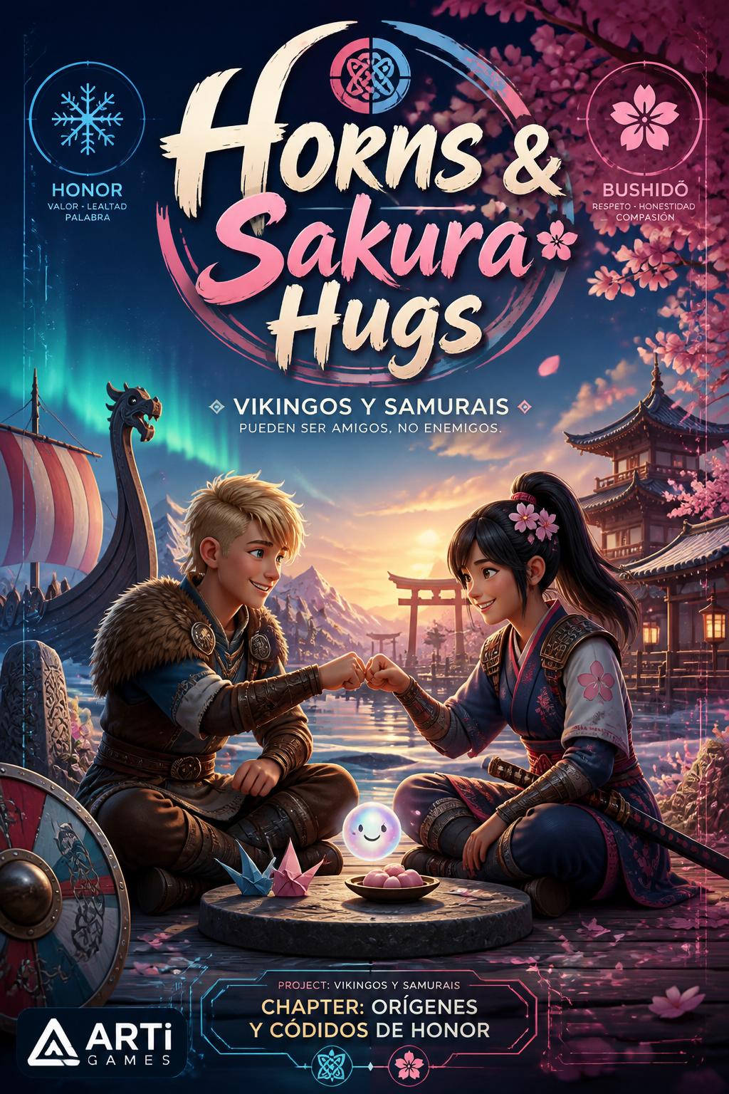 Horns & Sakura Hugs