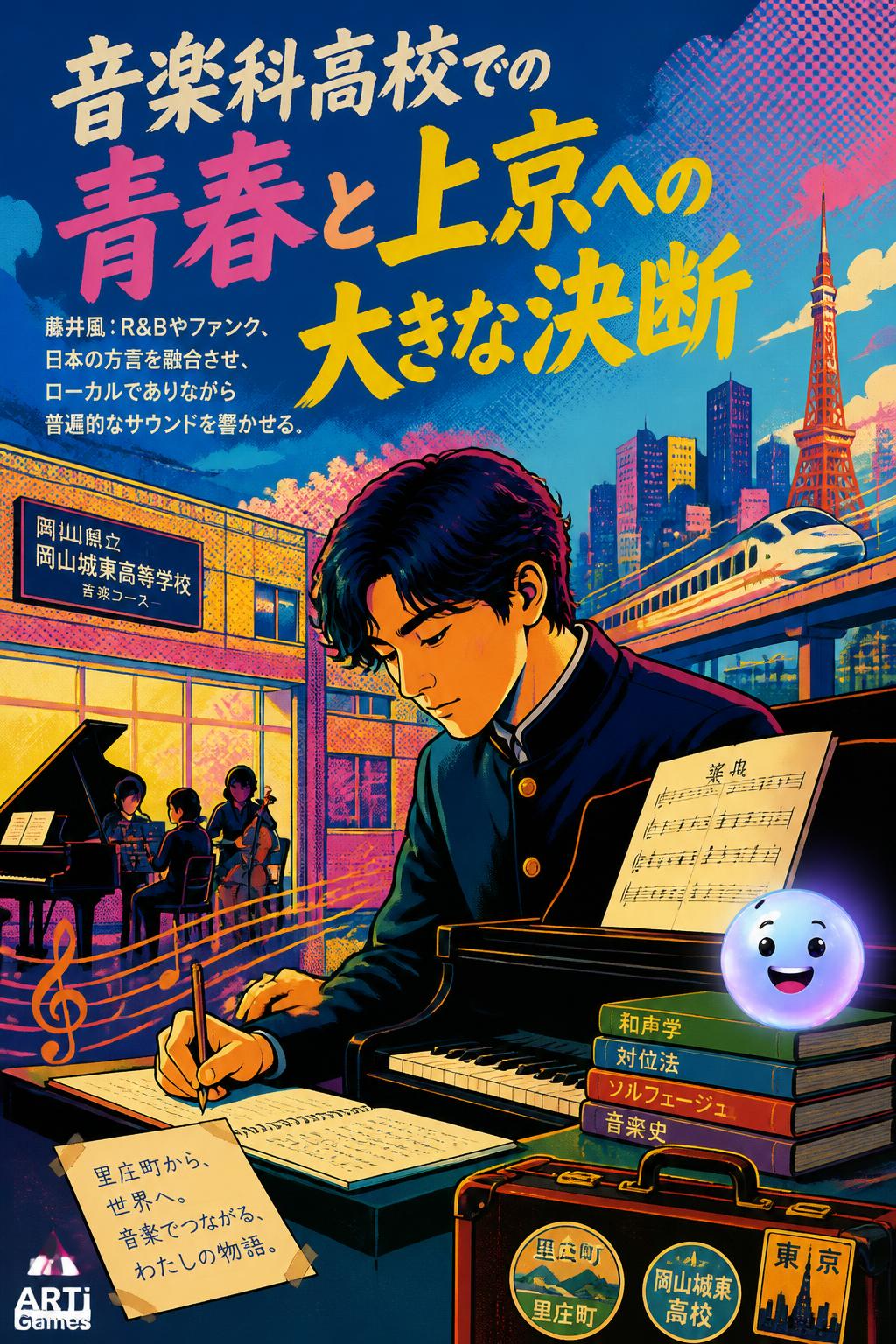音楽科高校での青春と上京への大きな決断