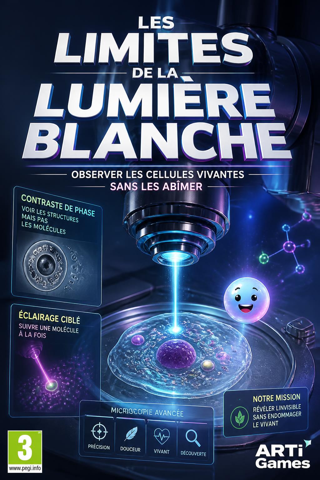 Les limites de la lumière blanche