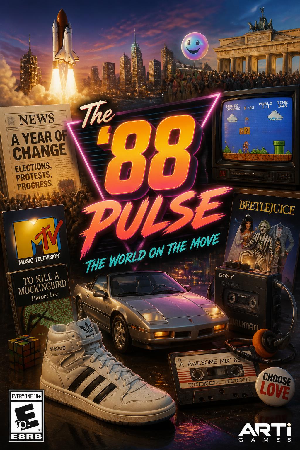 console game?)
    *   *Idea 7:* The '88 Pulse (