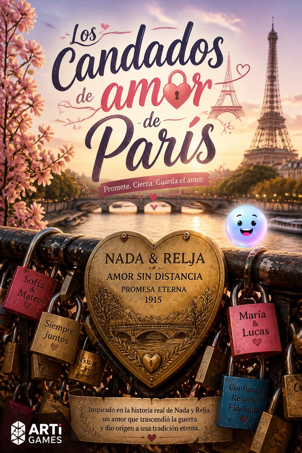 Los candados de amor de París