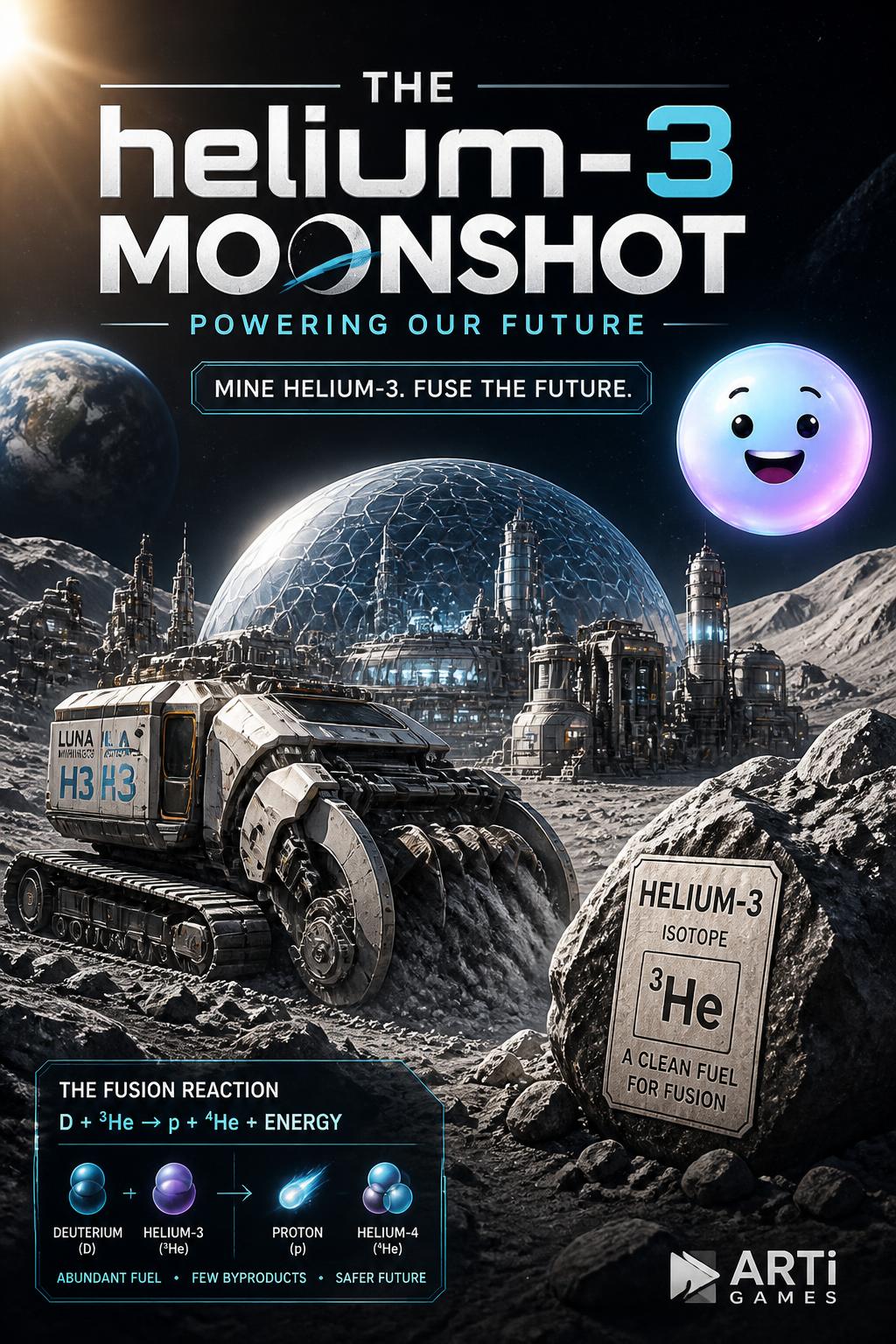 The helium-3 moonshot