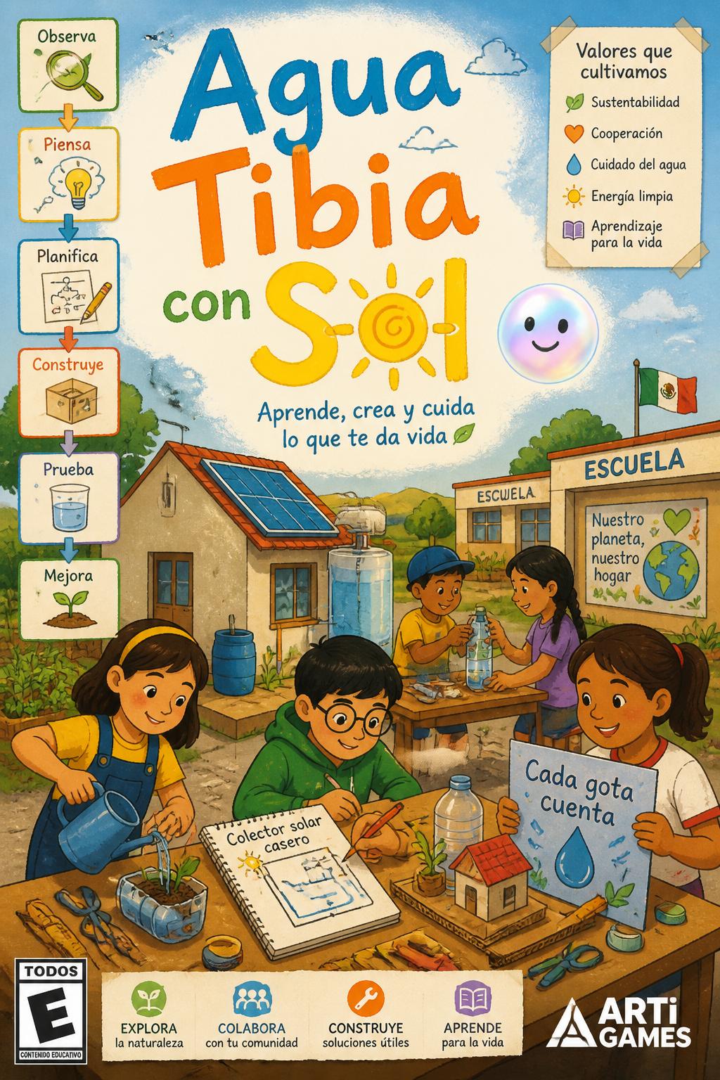 Agua Tibia con Sol