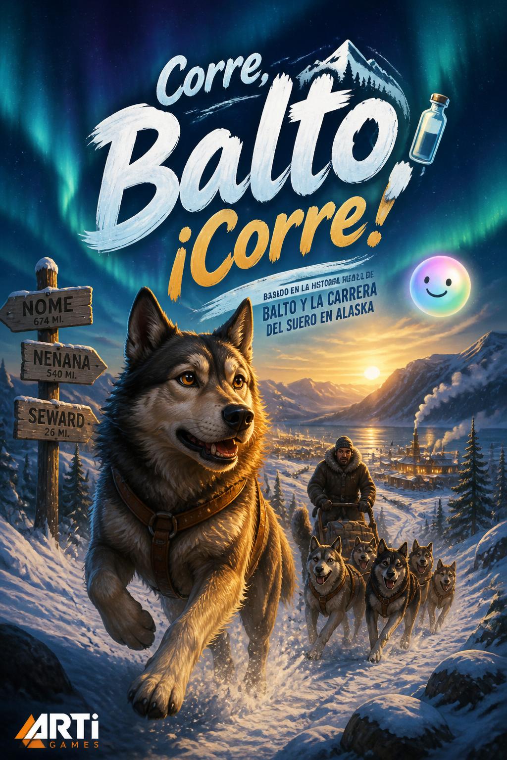 Corre, Balto, ¡Corre!